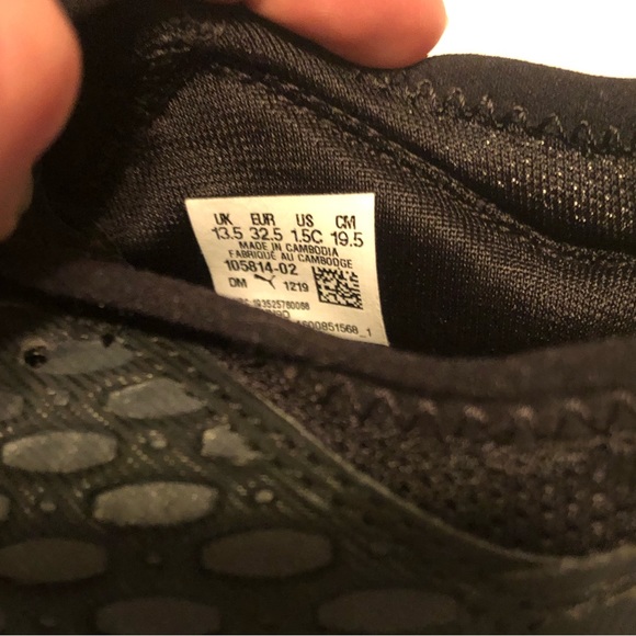 Puma Kids Future 5.4 Turf Soccer Shoes Youth Version 02/Black US SZ 1.5 - Picture 5 of 7